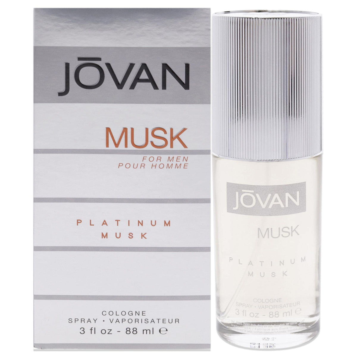 Coty Jovan Platinum Musk Pour Homme Eau de Cologne