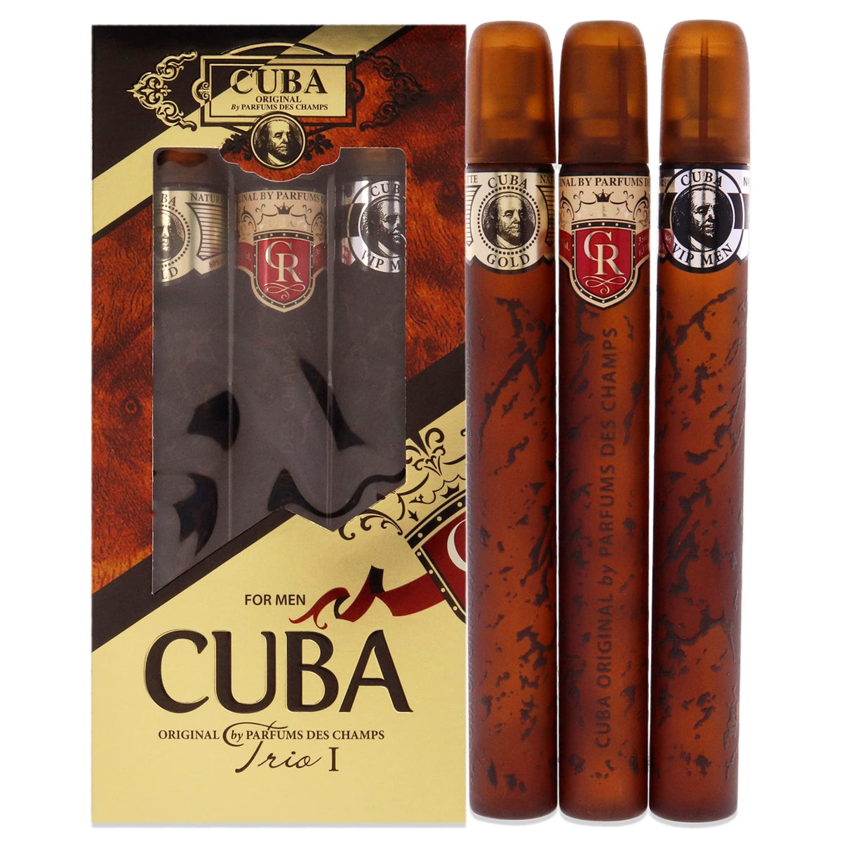 Cuba For Men Gift Set Trio Eau de Toilette