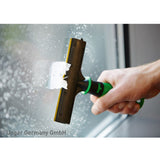 Grattoir UNGER ErgoTec 15 cm lame double haute efficacité en action