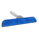 Détail pad abrasif Wagtail HighFlyer pour enlever salissures tenaces monté sur la raclette