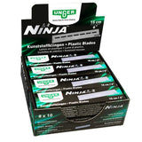 Lames de rechange plastique UNGER N150P pour grattoir professionnel ErgoTec Ninja EN150