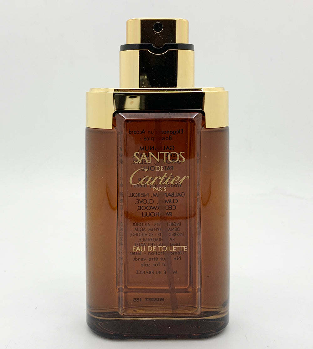 Cartier Santos For Men Eau de Toilette Vintage