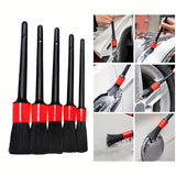 Lot de 5 brosses pour detailing voiture – vue 2