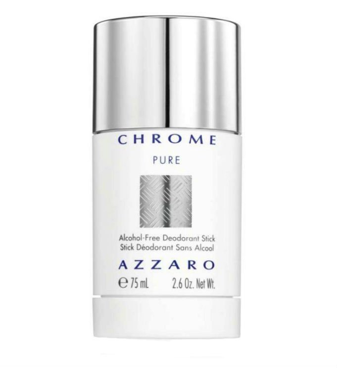 Azzaro Chrome Pure For Men Deodorant Stick