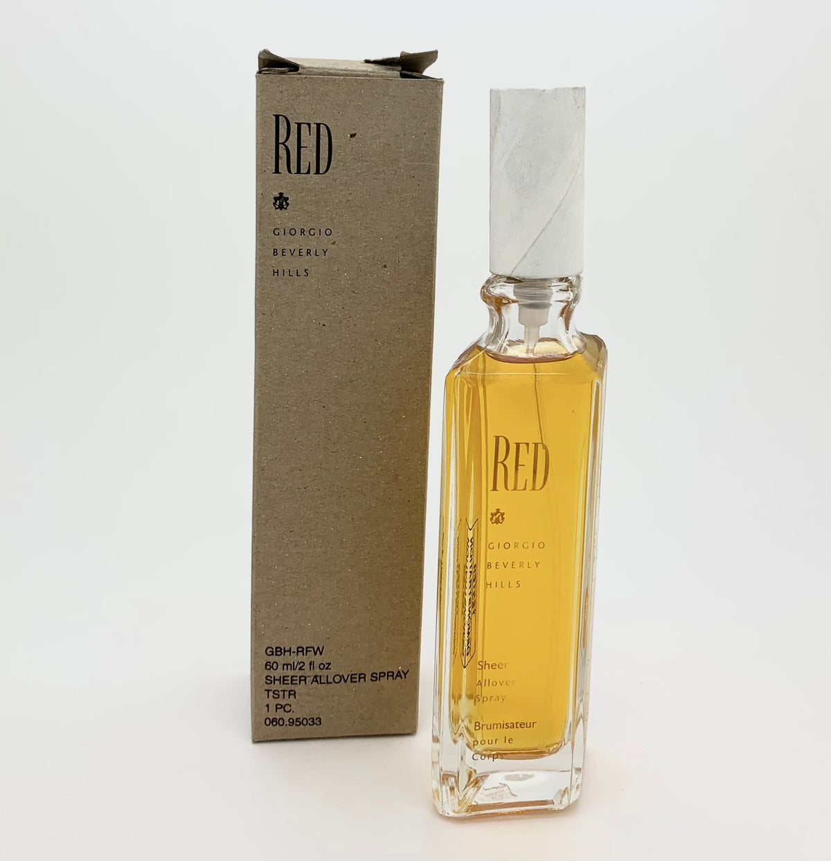 Giorgio Beverly Hills Red Pour Femme Sheer Allover Body Spray