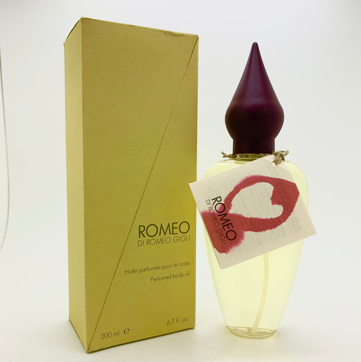 Romeo Gigli Pour Femme Huile Pour le Corps