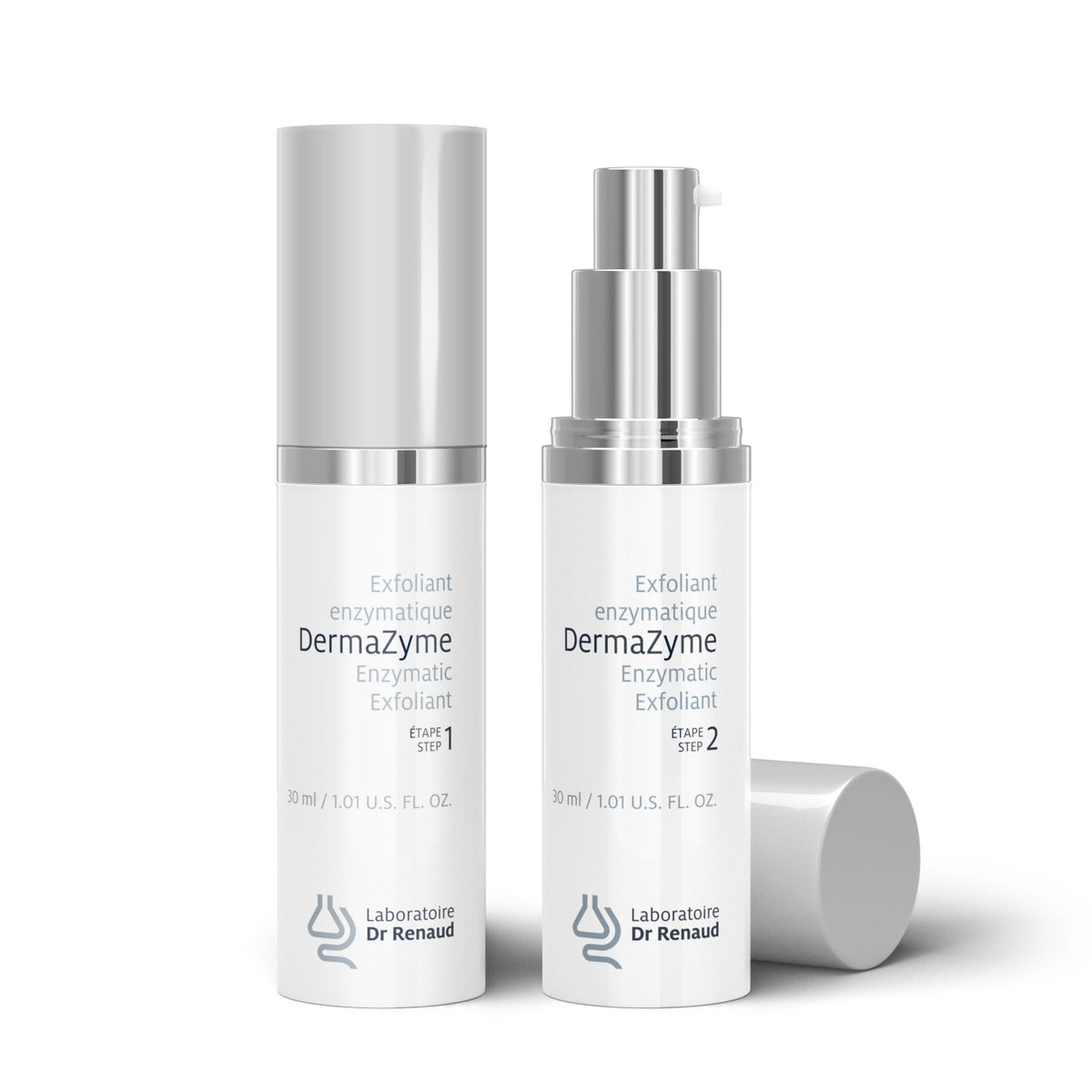 Laboratoire Dr Renaud Exfoliant Enzymatique en 2 Étapes DermaZyme