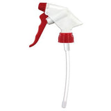 Tête de pulvérisation rouge pour produits de nettoyage