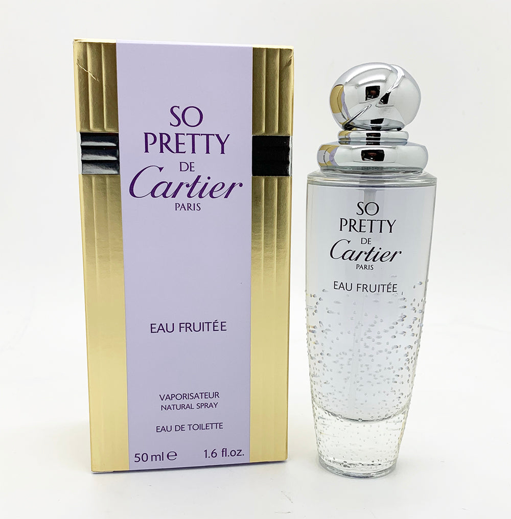 Cartier So Pretty Eau Fruitée Pour Femme Eau de Toilette Vintage