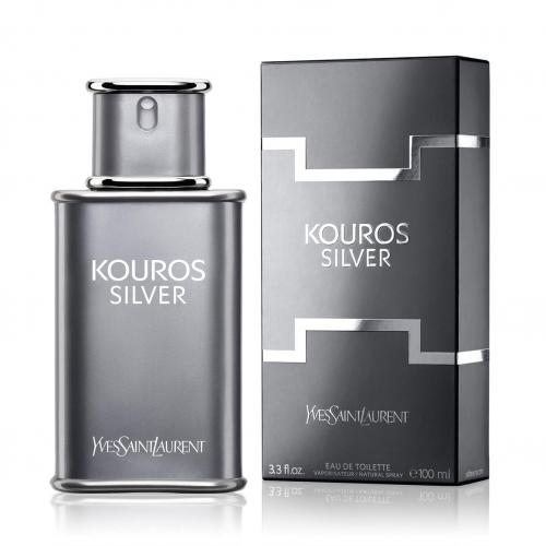 Yves Saint Laurent Ysl Kouros Silver For Men Eau de Toilette