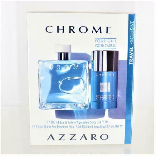 Azzaro Chrome Pour Homme Eau de Toilette Ensemble cadeau
