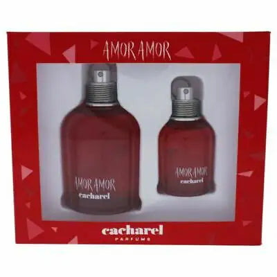 Cacharel Amor Amor Pour Femme Eau de Toilette  100 ml / 3.4 oz Ensemble Cadeau Deux Produits      CACHAREL