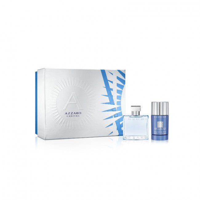 Azzaro Chrome Pour Homme Eau de Toilette Ensemble cadeau