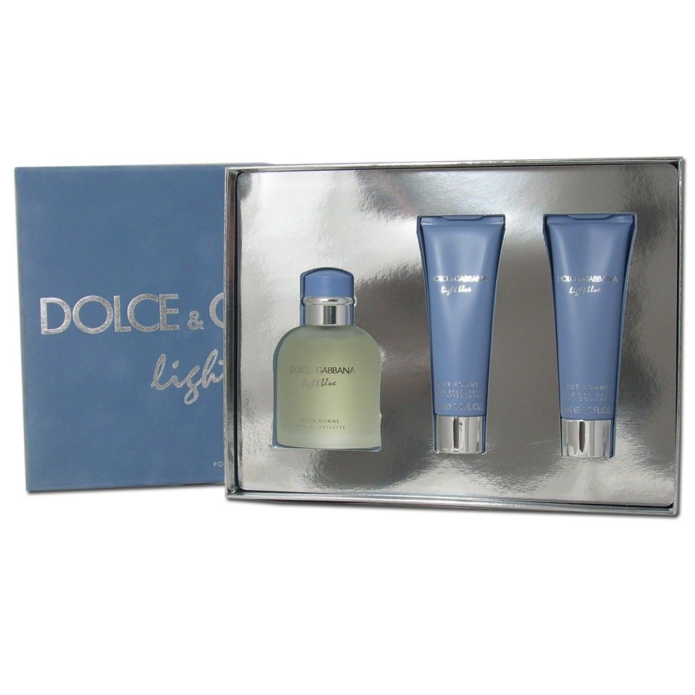 Dolce & Gabbana Light Blue Pour Homme Eau de Toilette Ensemble Cadeau